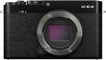 Fujifilm X-E4 Mirrorless Digital Camera with 27mm f/2.8 R WR Lens (Black)