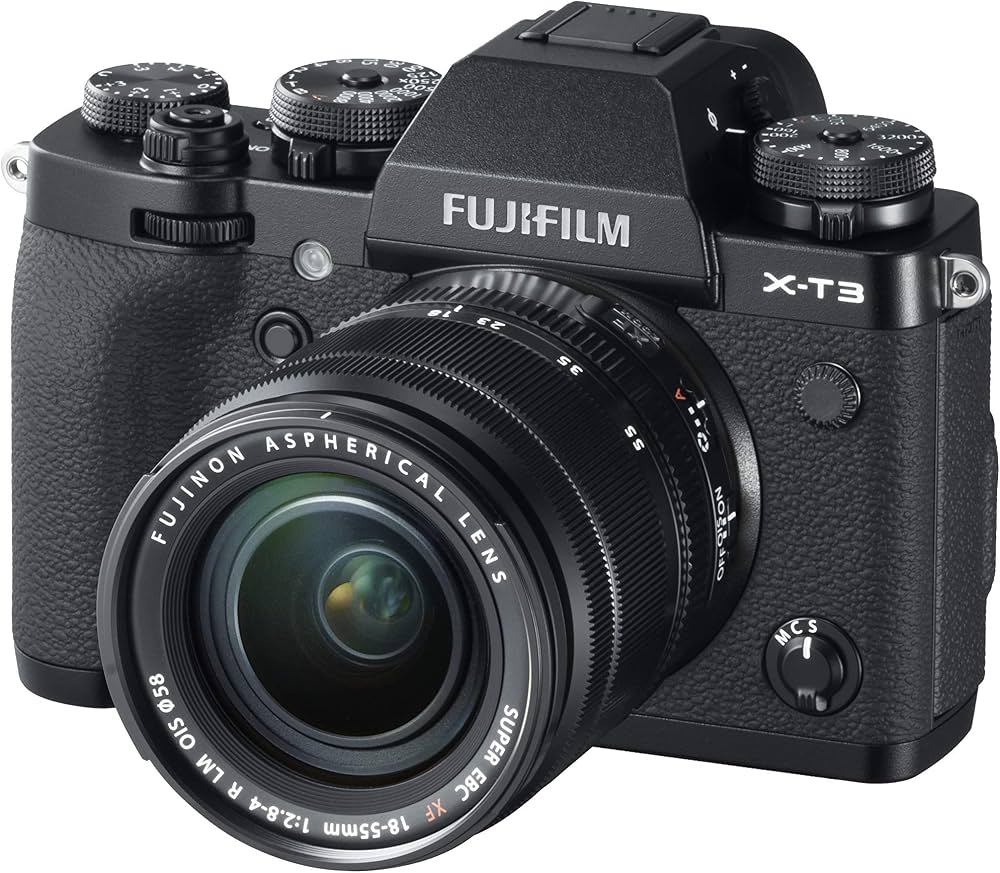 Fujifilm X-T3 Digital Camera + 18-55mm f/2.8-4 R OIS Lens (Black)