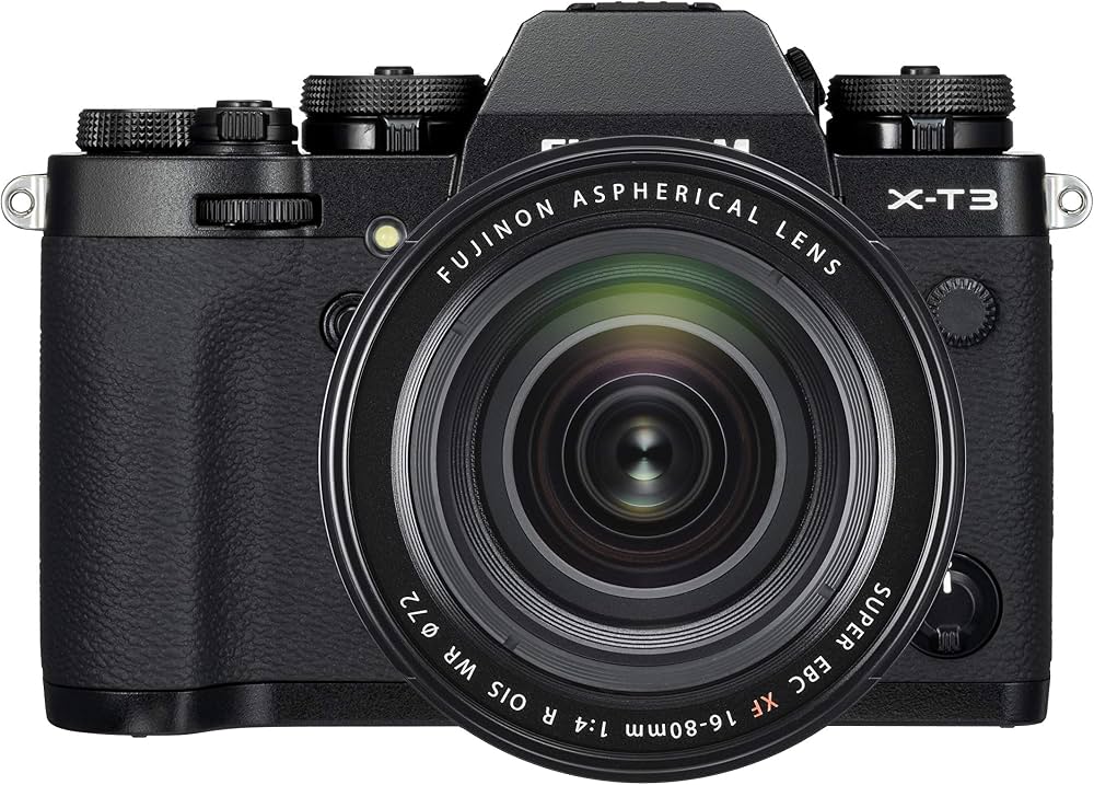 Fujifilm X-T3 Mirrorless Digital Camera with 16-80mm Lens Kit (Black)