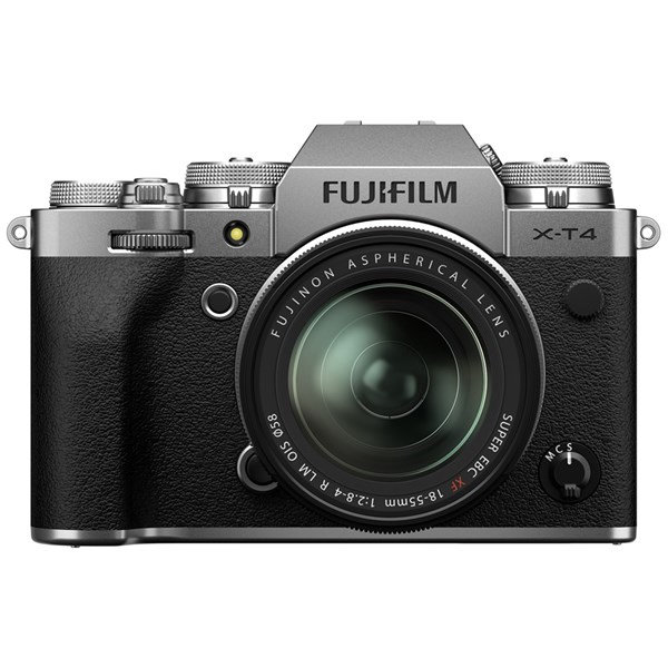 Fujifilm X-T4 Digital Camera + 18-55mm f/2.8-4 R OIS Lens (Silver)
