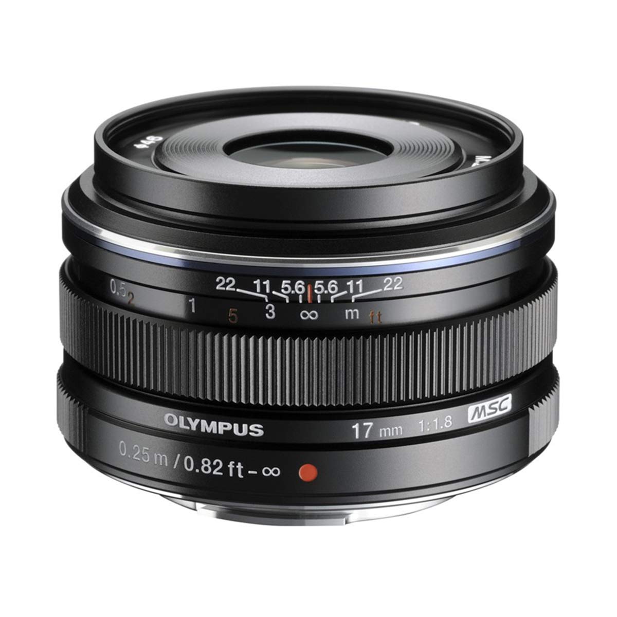 Olympus M.ZUIKO Digital 17mm f/1.8 Lens (Black)