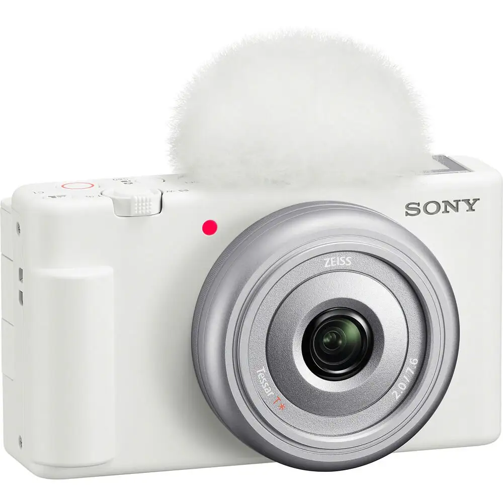 Sony ZV-1F Digital Camera for Vlogger (White)