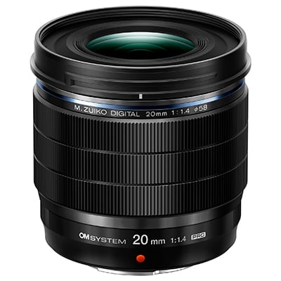 Olympus OM SYSTEM M.Zuiko Digital ED 20mm f/1.4 PRO Lens