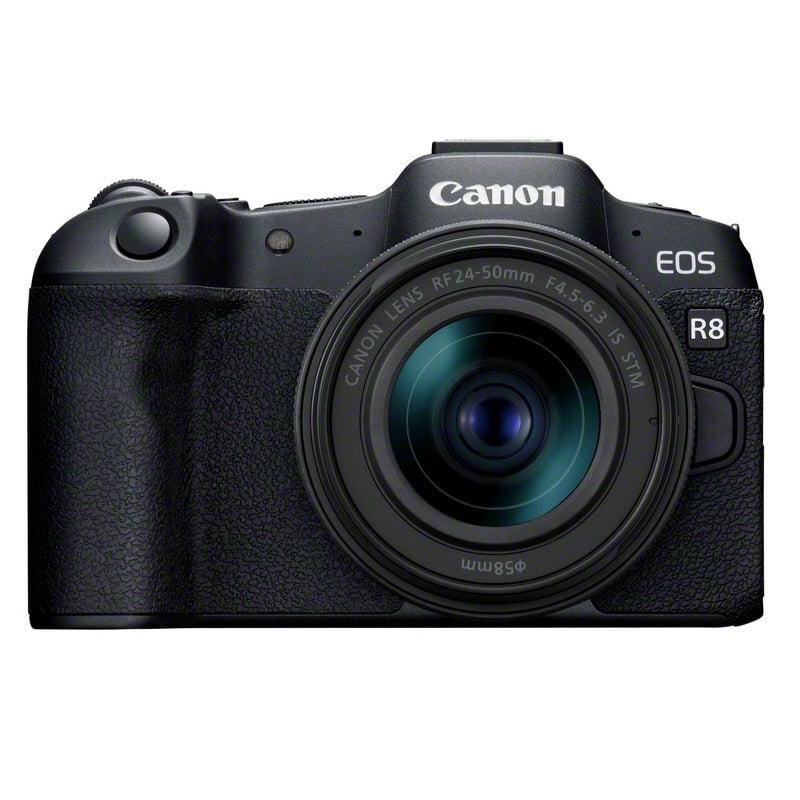 Canon EOS R8 Mirrorless Digital Camera with RF 24-50mm f/4.5-6.3 IS STM Lens