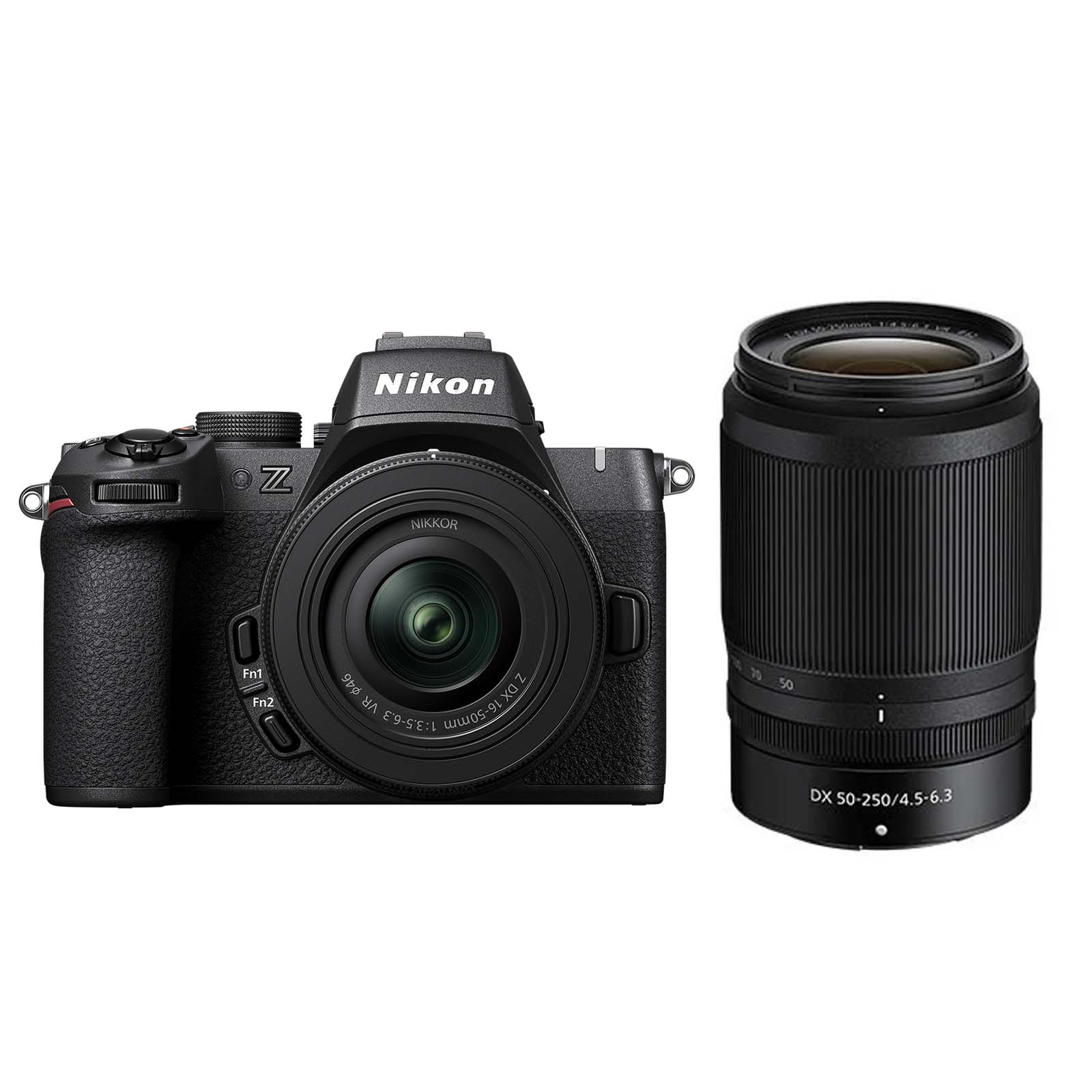 Nikon Z50 II Mirrorless Digital Camera with Z DX 16-50mm Lens and Z DX 50-250mm VR Lens
