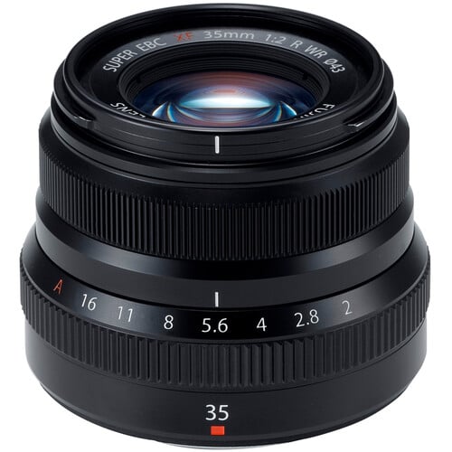 Fujifilm XF 35mm f2 R WR Lens - Black