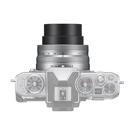 Nikon Z 16-50mm f3.5-6.3 DX VR Lens - Silver Edition