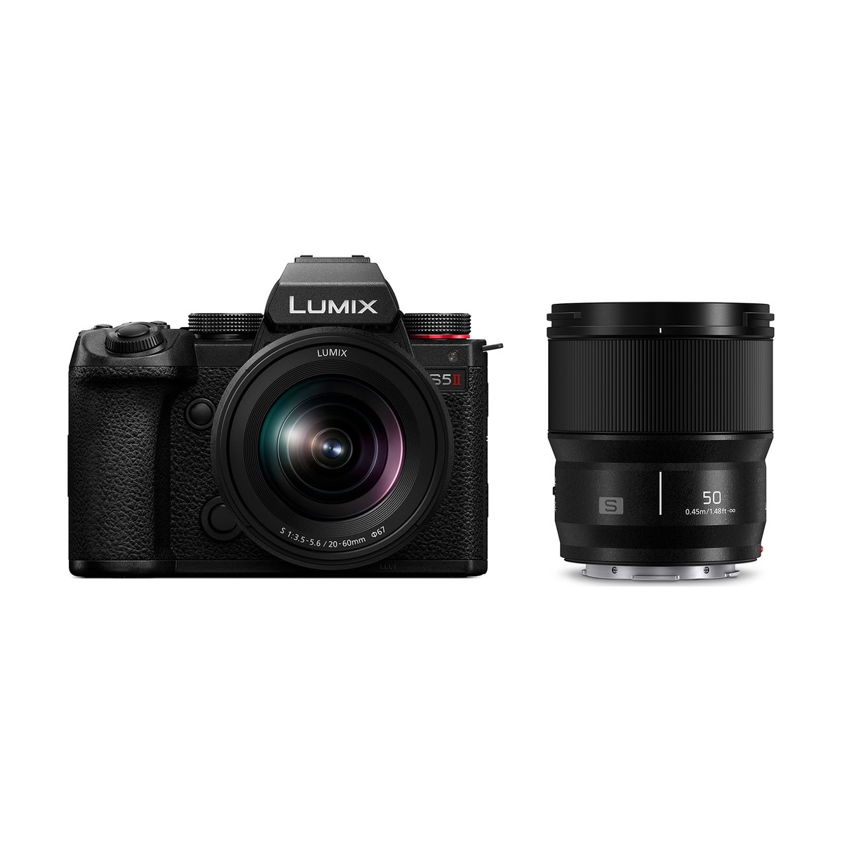 Panasonic Lumix S5 II Digital Camera with 20-60mm and 50mm Lens