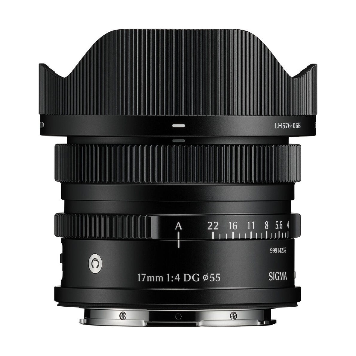 Sigma 17mm f4 DG Contemporary Lens for L-Mount - Black
