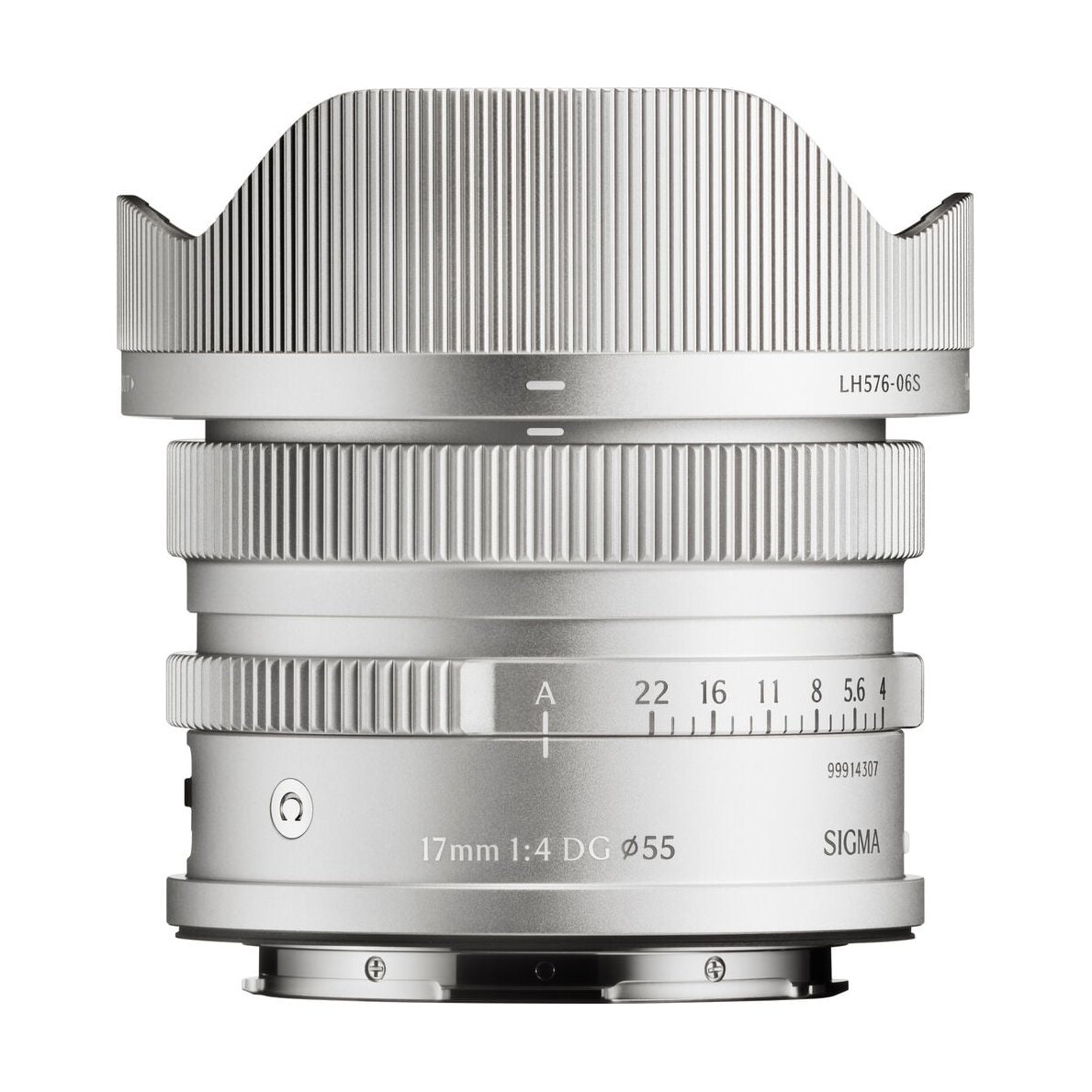 Sigma 17mm f4 DG Contemporary Lens for L-Mount - Silver