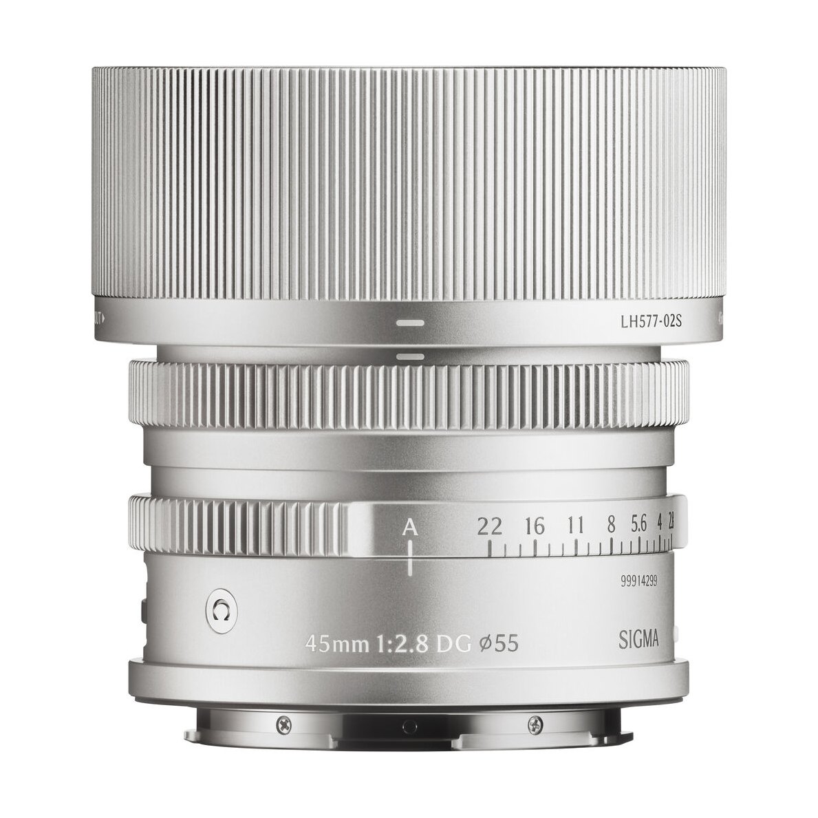 Sigma 45mm f2.8 DG Contemporary Lens for L-Mount - Silver